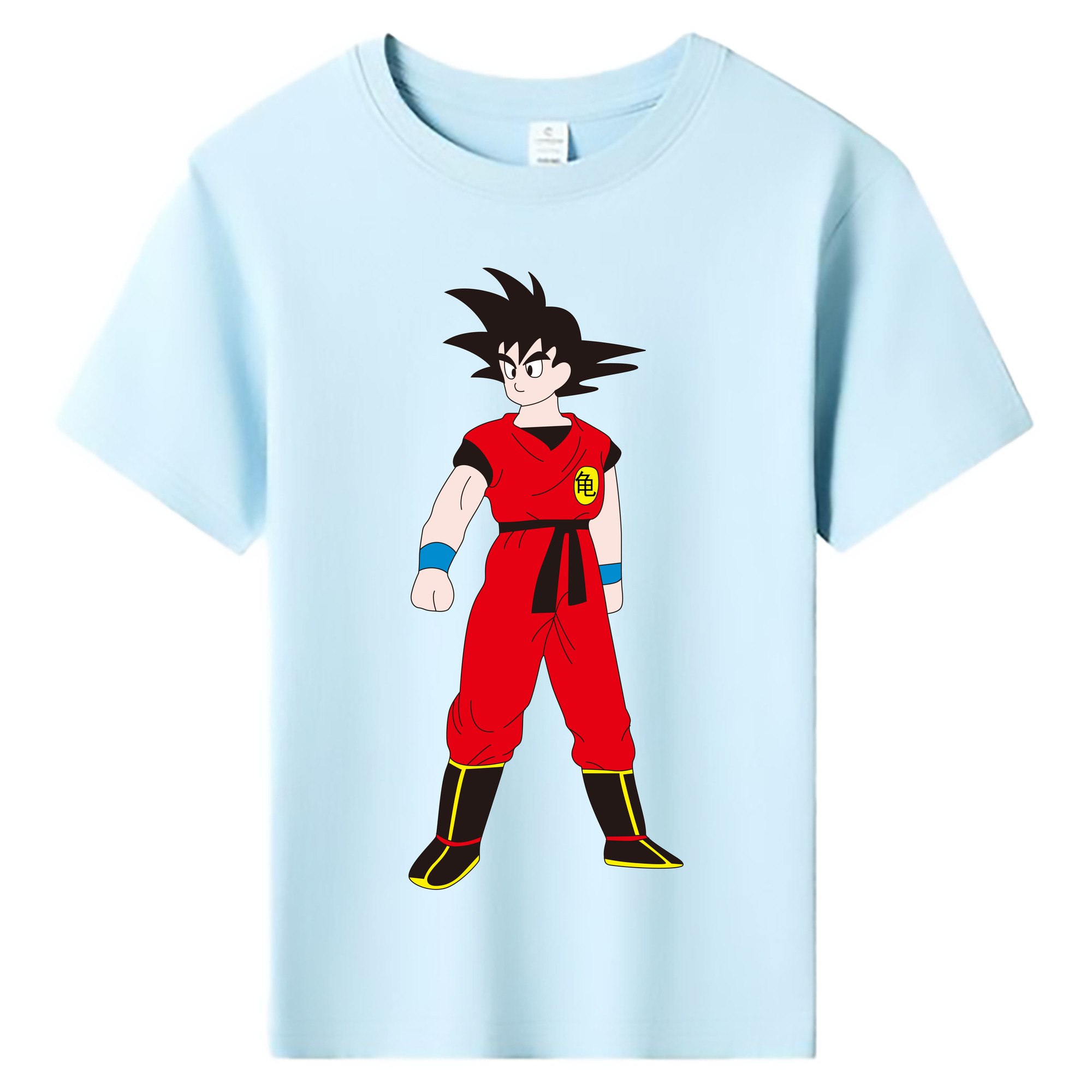 （画像用） ドラゴンボール 孫悟空（そん ごくう）Son Goku カカロット DRAGON BALL Kakarotto 綿100％キッズTシャツ（フロントプリント）